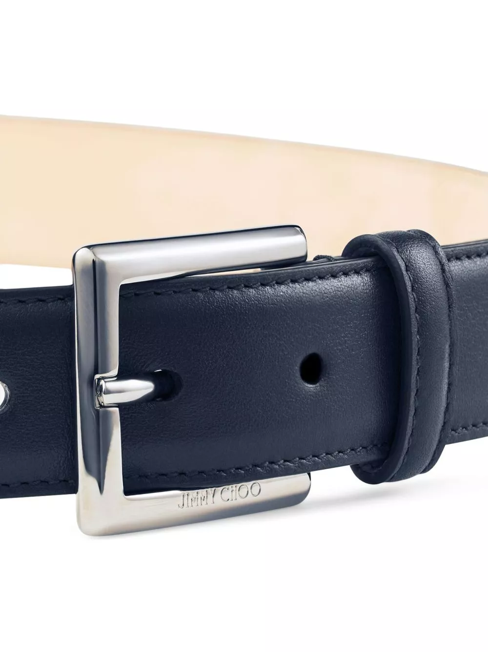 Cheap Jimmy Choo Sean leather belt Men 0113