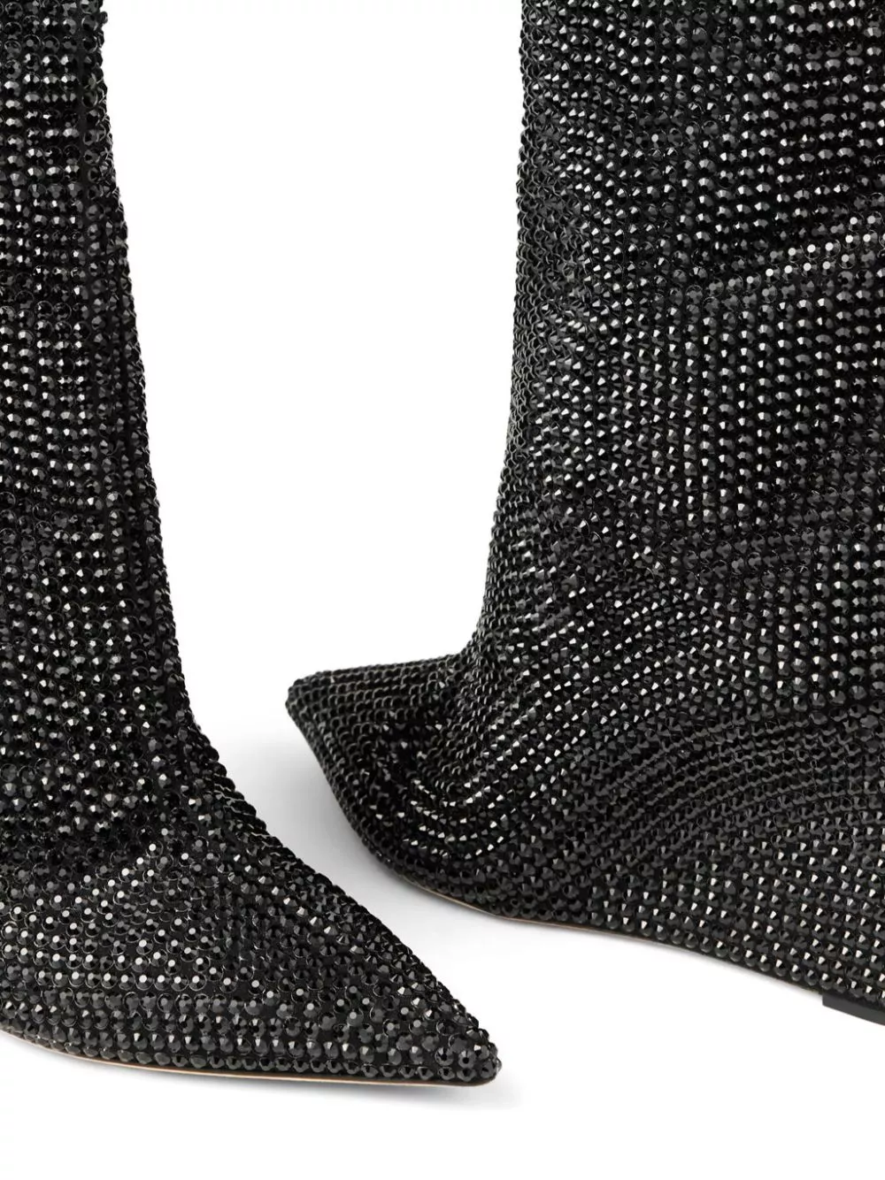 Cheap Jimmy Choo 85mm Blake crystal-embellished boots Women 0113