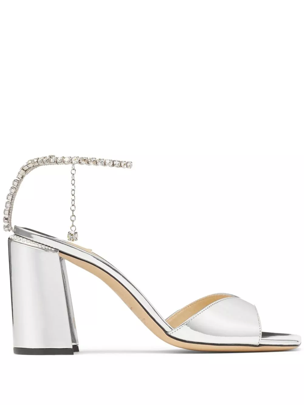 Jimmy Choo Saeda 85mm leather sandals Women 0113