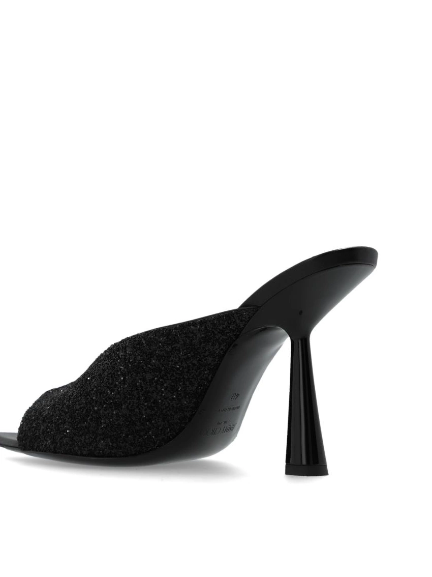 Affordable Women Jimmy Choo sculpted-heel 100mm Maryanne mules 0222