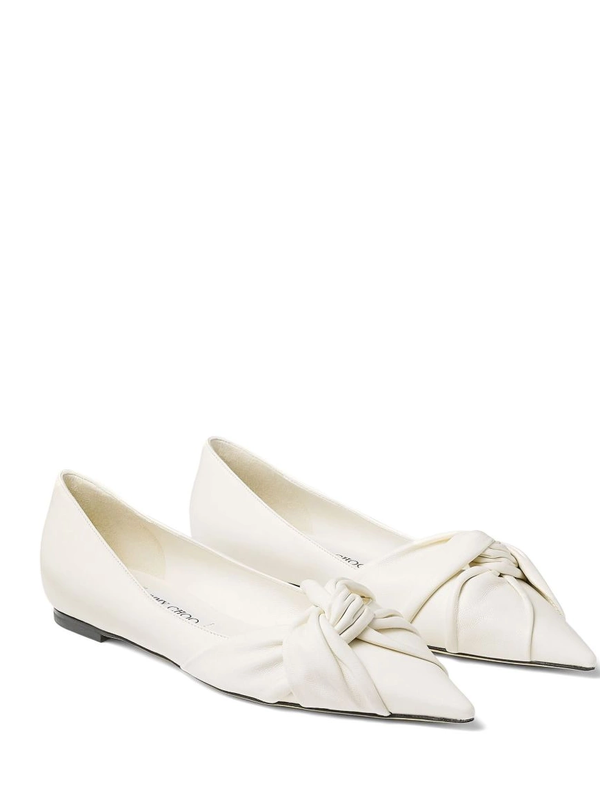 Affordable ballerina Women shoes Jimmy Choo Hedera knot-detail 0222