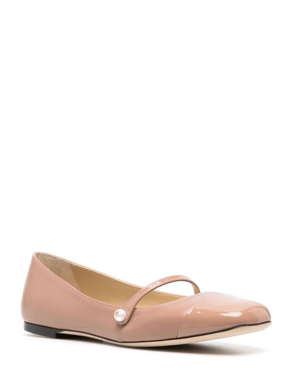 Affordable Women Choo pearl-detail Jimmy shoes ballerina 0222